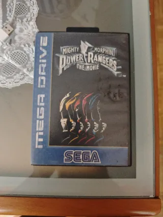 Power Rangers Película Mega Drive Sega