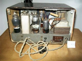 Radio REX a valvole anni '40 Vintage