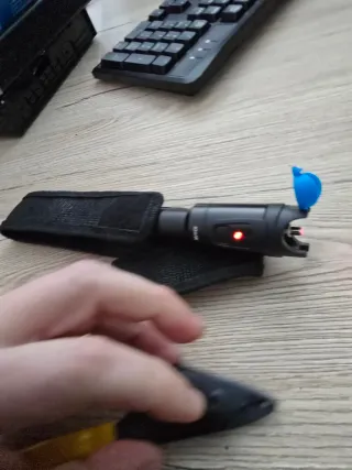 Kit Fibra Óptica VFL + Peladora FTTH