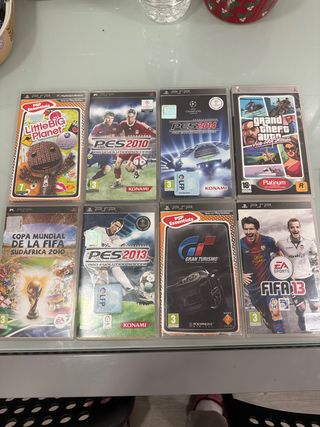 Consegna di giochi PSP: PES, GTA, Gran Turismo