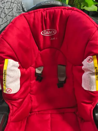 Silla de coche Graco Junior Roja