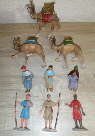 Belén Reyes Magos Oliver con pajes