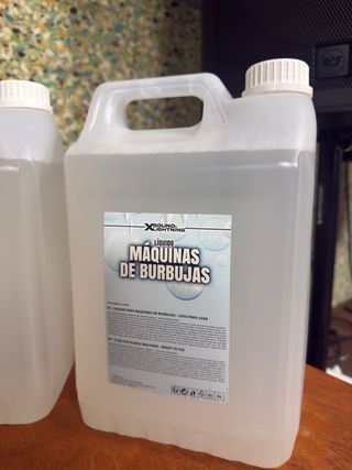 Líquido para Máquinas de Humo, Nieve y Burbujas