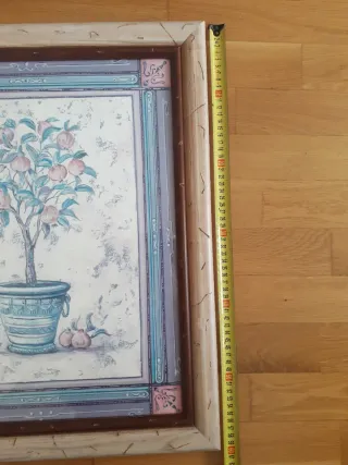 2 Cuadros Decorativos Árbol Frutal