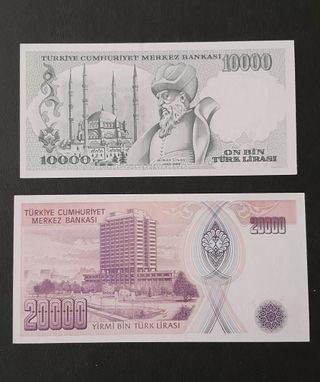 Billetes de Turquía