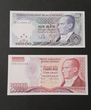 Billetes de Turquía
