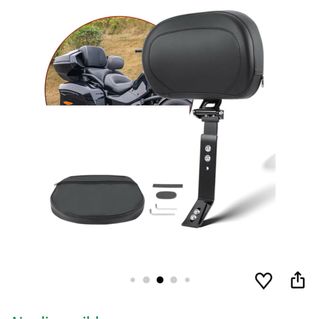 Respaldo Conductor Cam Am spyder Touring Negro