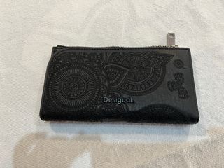Cartera monedero Desigual negra