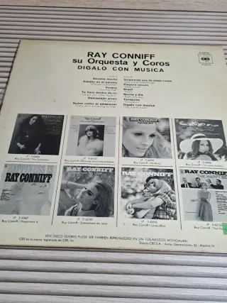 Disco Vinilo Ray Conniff Say It With Music