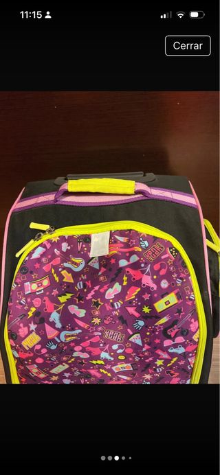 Maleta infantil con estampado divertido