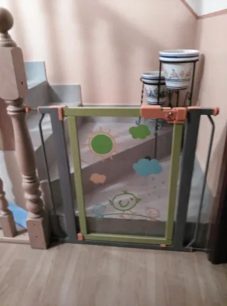 Puerta seguridad infantil/mascotas