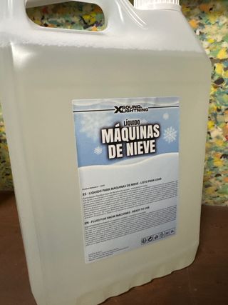 Líquido para Máquinas de Nieve X-Sound