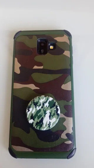 Samsung J6 Plus Negro + protector