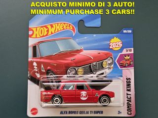 Hot Wheels Alfa Romeo Giulia TI Super