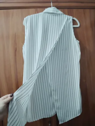 Blusa sin mangas CLASS rayas
