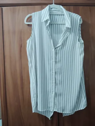Blusa sin mangas CLASS rayas