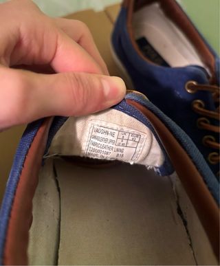 Zapatillas Polo Ralph Lauren Azul Marrón