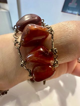 Bracciale Corniola Vintage Argento