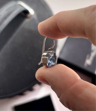 Pendientes Thomas Sabo Plata Azul Celeste