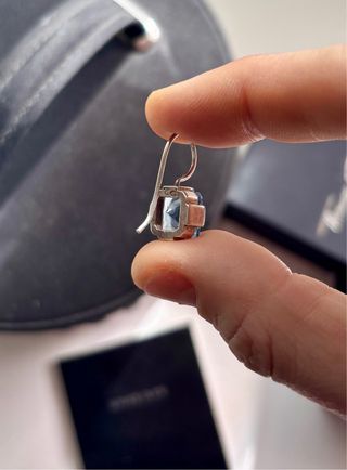 Pendientes Thomas Sabo Plata Azul Celeste