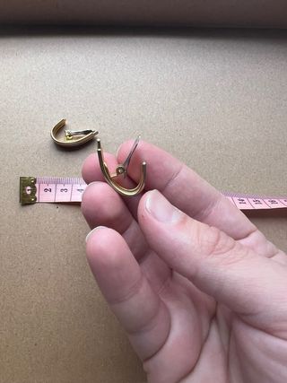 Pendientes vintage franceses dorados