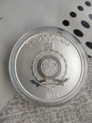 1 Oz Plata Baby Yoda 2024