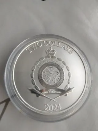 1 Oz Plata Baby Yoda 2024