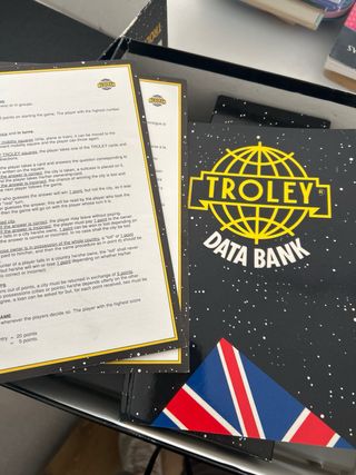 Juego de mesa Trolley Data Bank Aprende Inglés