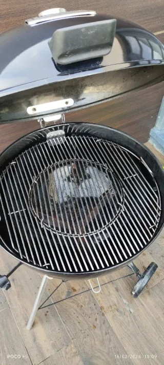 Barbacoa ahumador Weber Negra