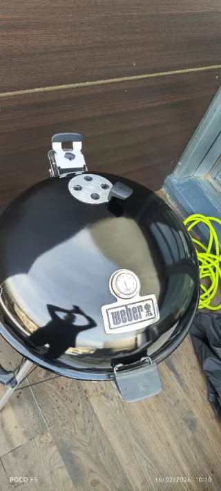 Barbacoa ahumador Weber Negra