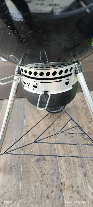 Barbacoa ahumador Weber Negra