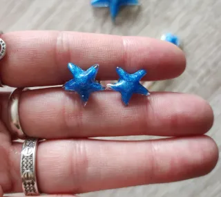 Set Gioielli Stella Blu e Argento