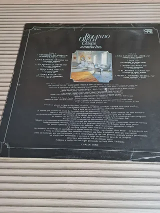Disco Vinilo Clásicos a media luz