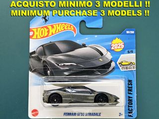 Hot Wheels Ferrari SF90 Stradale grigia