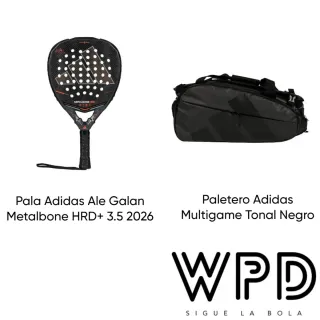 Pala Adidas Metalbone HRD 3.5 + Paletero