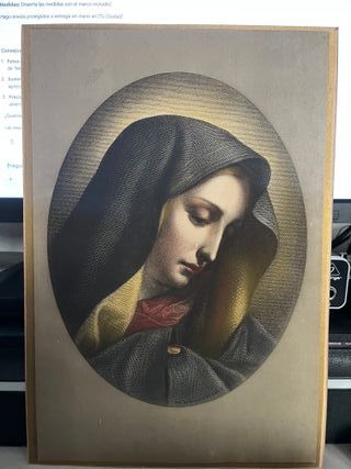 Litografía Mater Dolorosa - Morris & Bendien