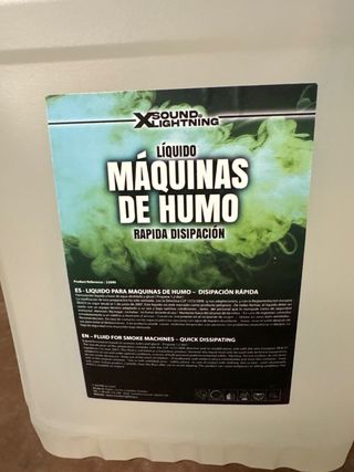 Líquido Máquina Humo Rápida Disipación