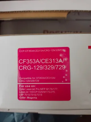 Toner para impresora láser HP