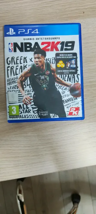 Juego PS4 NBA 2K19 Giannis Antetokounmpo