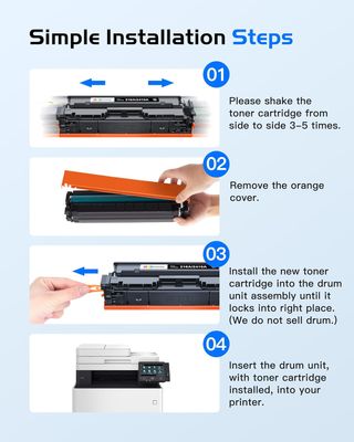 4 Cartuchos Toner GPC Image 216A No Chip