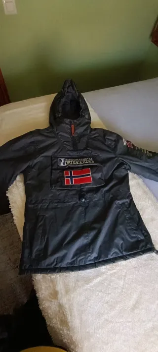 Parka Geographical Norway Gris