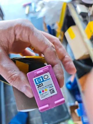 2 x cartucho HP 301 Tricolor Usado
