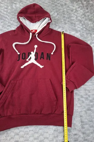 Sudadera Jordan Burdeos Vintage 90s Y2K