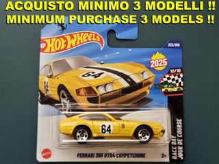 Hot Wheels Ferrari 365 GTB4 Competizione gialla