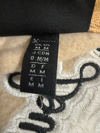 Chaqueta Bomber lv Beige y Blanca