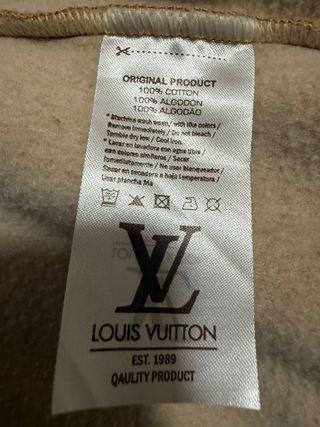 Chaqueta Bomber lv Beige y Blanca