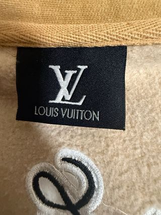 Chaqueta Bomber lv Beige y Blanca