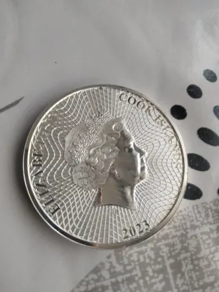 Moneda 1 Oz Plata Estrella Mar 2023