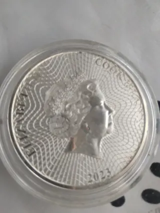 Moneda 1 Oz Plata Estrella Mar 2023