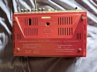 Radiosveglia Grundig Sono-Clock 10 Vintage 1968